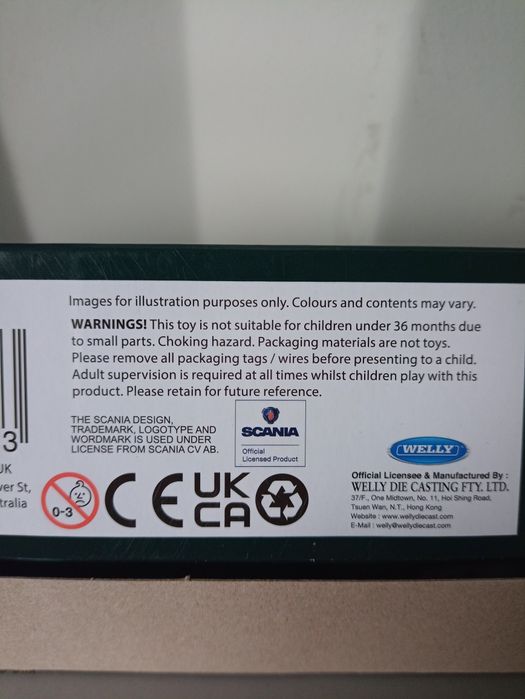 Scania V8 R730 Macheta TIR