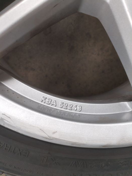 Джанти 18 цола 5х112 7,5j ET44 ф66,6mm