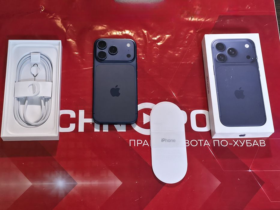 КАТО НОВ 512GB iPhone 17 Pro Гаранция Технополис 2027г. Blue | Син