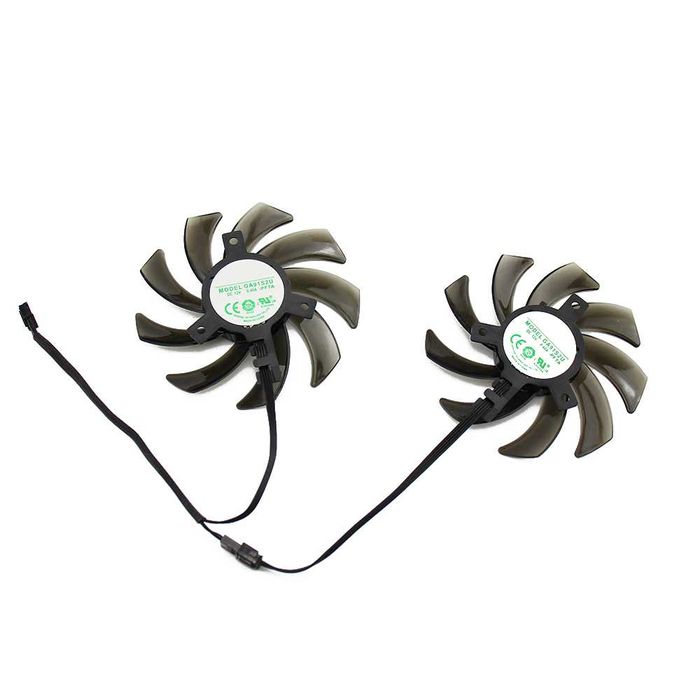 Set 2 Ventilatoare PALIT 87mm, GA91S2U , 0,40A, 4pini