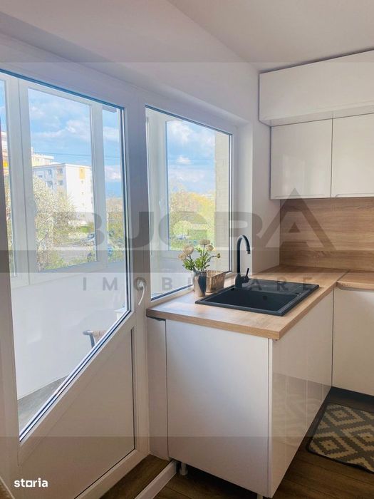 Apartament 3 camere, 52 mp, etaj intermediar, garaj, zona Intre Lacuri