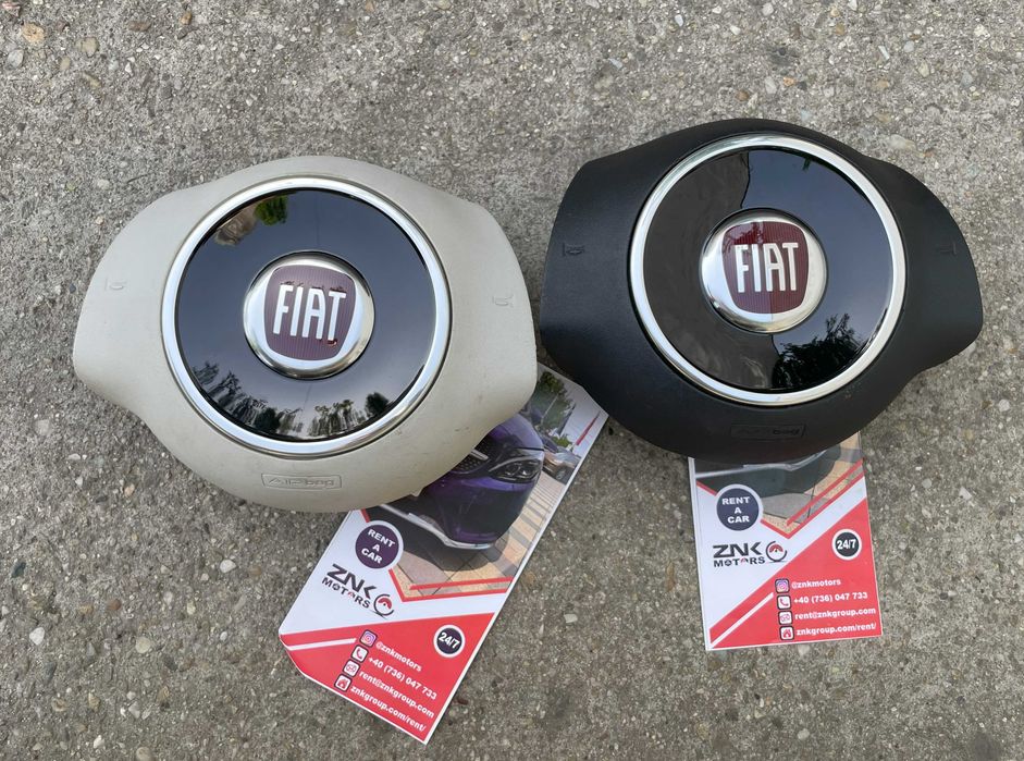 Fiat 500 - plansa de bord - set centuri de siguranta - kit airbag
