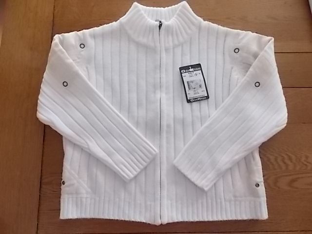 Jacheta alba Oshkosh pentru 8 ani (mar 128)