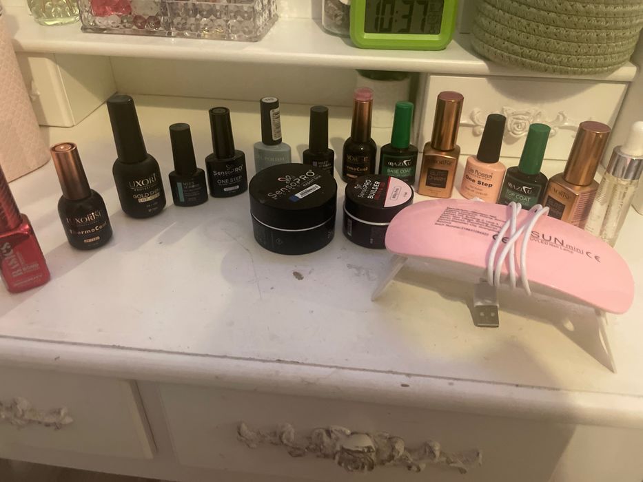 Produse unghi cu gel  set complet