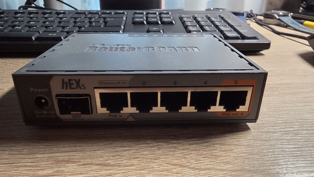 Router Mikrotik hEX S (rb7601GS)