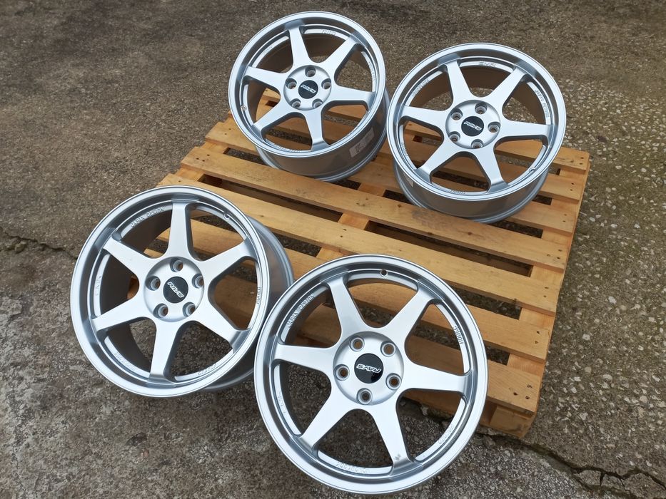 17"Rays T37 Volk Racing Silver 5х114.3 Чисто Нови 7.5ж ет35 Honda Mits