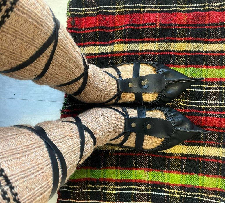 Цървули от 100% естествена кожа.