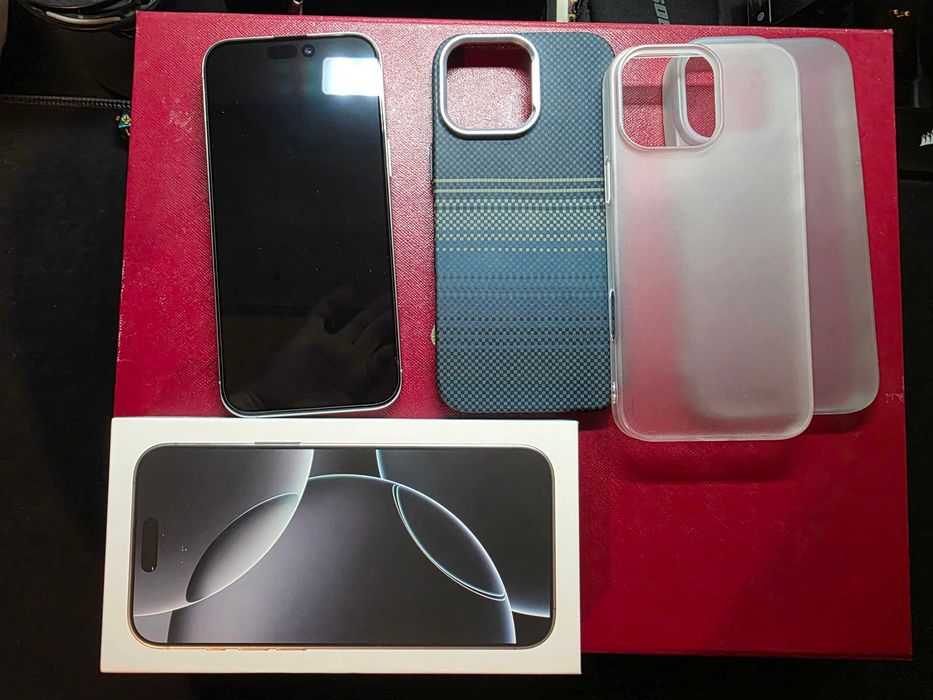 iPhone 16 Pro Max White Titanium stare perfecta