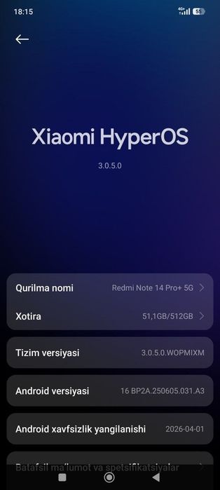 Redmi not14pro+ 5g