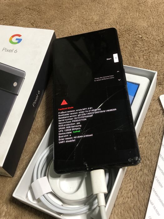 Google pixel 6 128/8