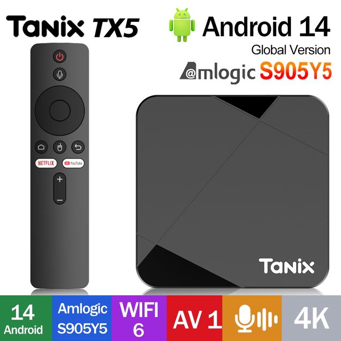 Стабильная Приставка Tanix TX5 4/32