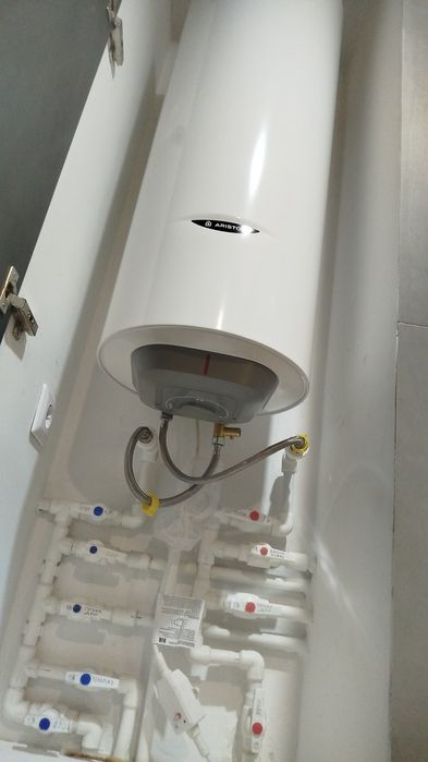 Установка водонагревателей (титанов)