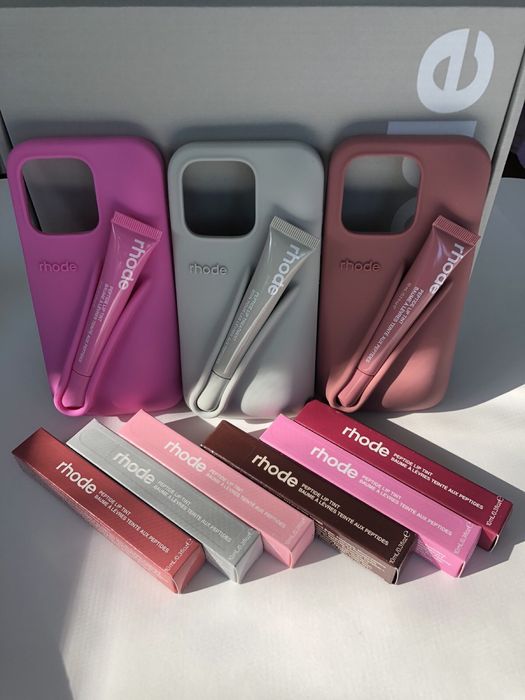 Rhode калъф + Rhode гланц | Rhode Case + Rhode Lip Gloss | Оригинални