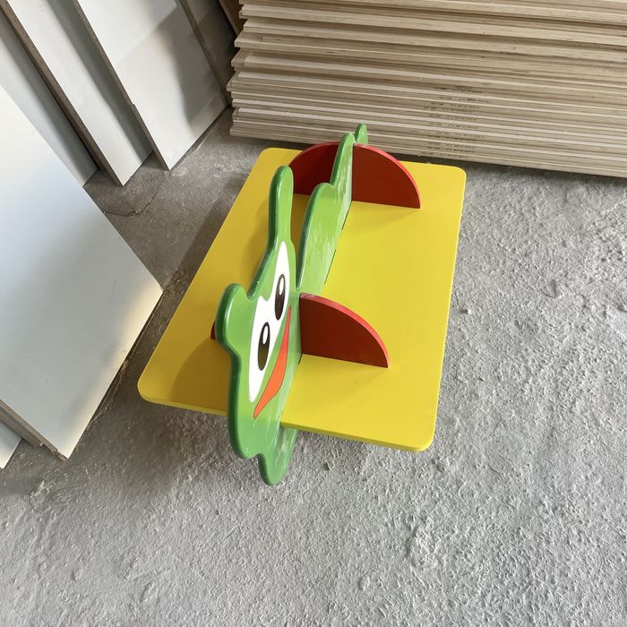 Скамья Гусеница детская