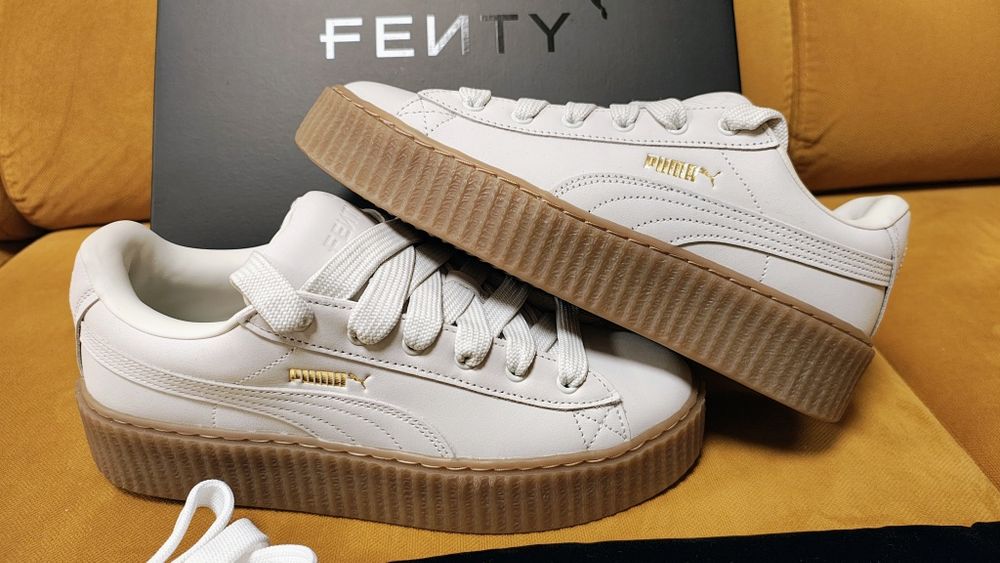 Puma x Fenty Rihhana Creeper Phatty Nubuck White