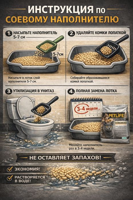 Соевый наполнитель