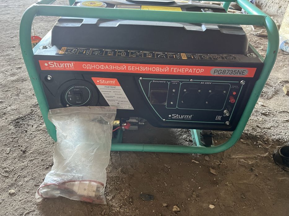 Бензиновый генератор Штурм