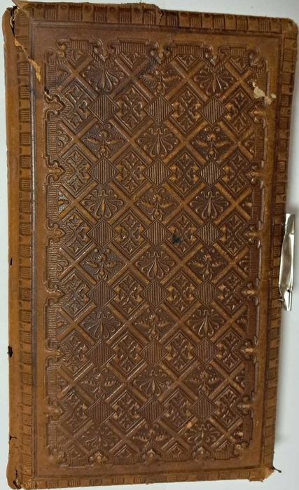 Album foto vechi cu poze cabinet Art Nouveau  1900