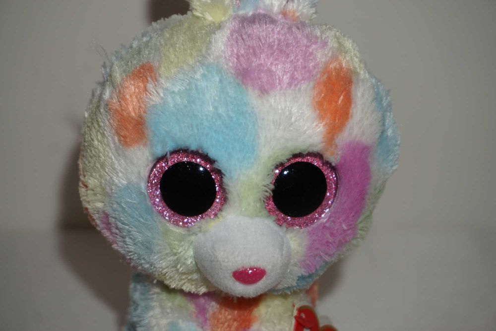 Лот от 4 Плюшени Играчки Beanie Boo's Yips Bloomy Stripes and Kale