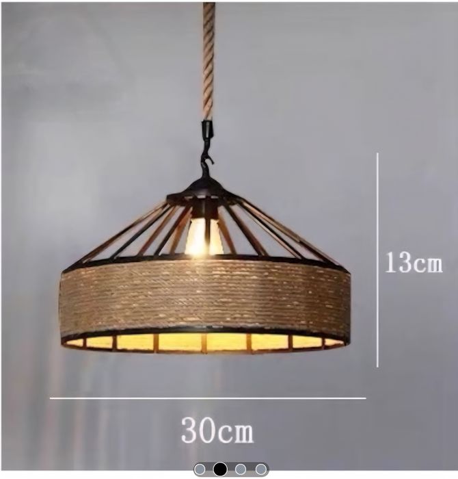 Винтидж полилей с метална рамка