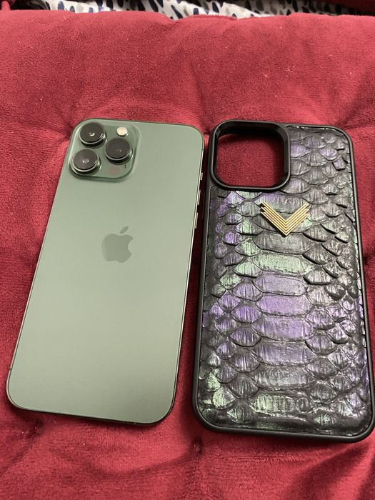 Vand iphone 13 pro max 128gb green, 87% bateria! Cititi anuntul TOT!