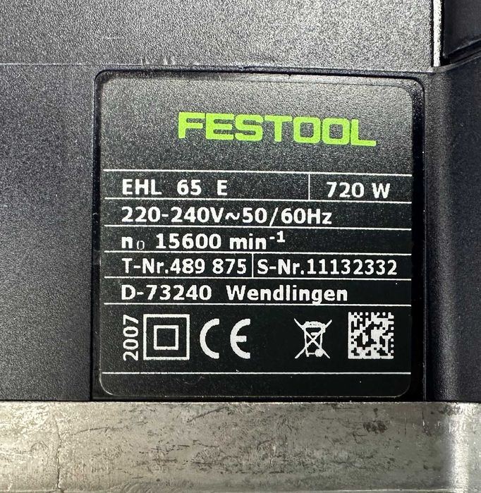 Festool EHL 65 E - Електрическо ренде