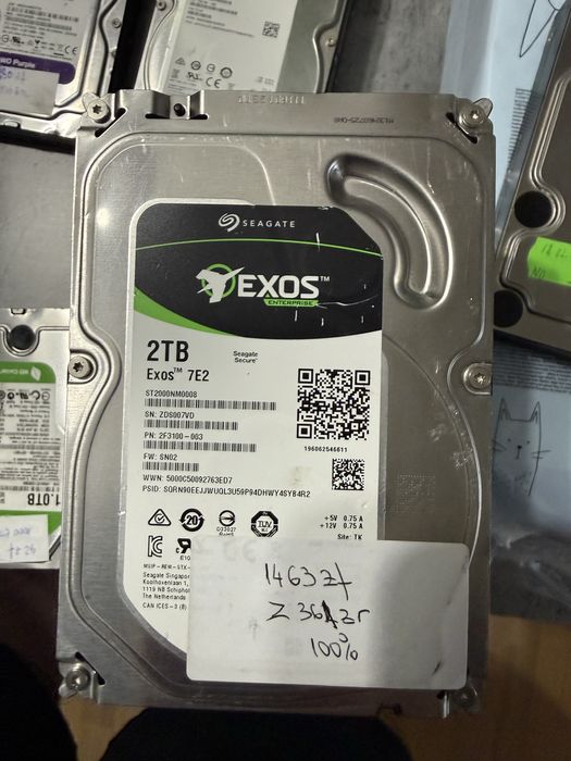 Hard disk Seagate Exos Enterprise 2tb