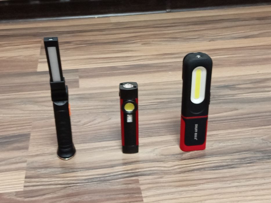 Фонарики на магните  с ультрафиолетом