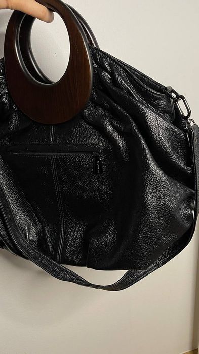 geanta din piele naturala