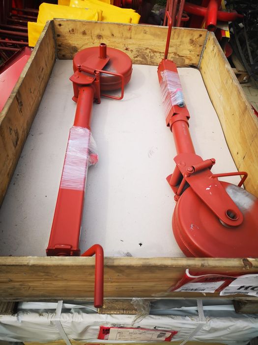 Picior sprijin cu roata remorca îngrășăminte mig gunoi vidanja 7 tone