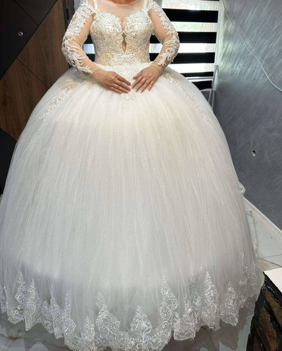 Булчинска рокля 2пъти XL