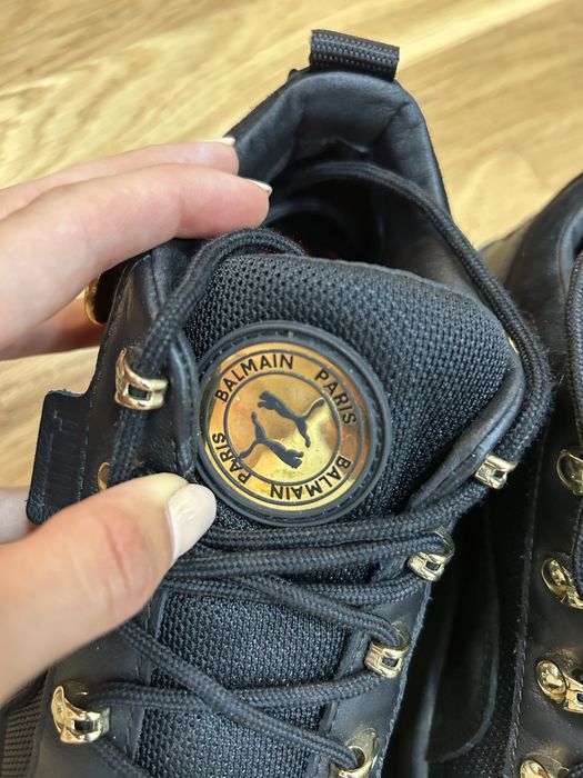 Ghete piele Puma Balmain