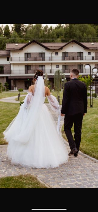 Rochie de mireasa tip A in stare impecabilă