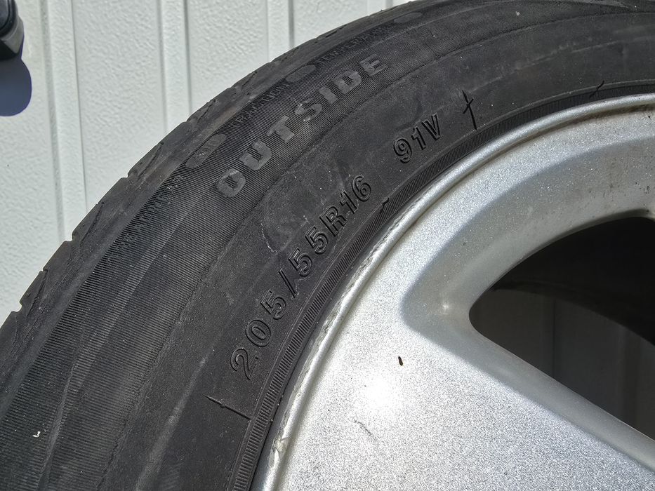 Set 4 roți Ford 205/55 R16 vară