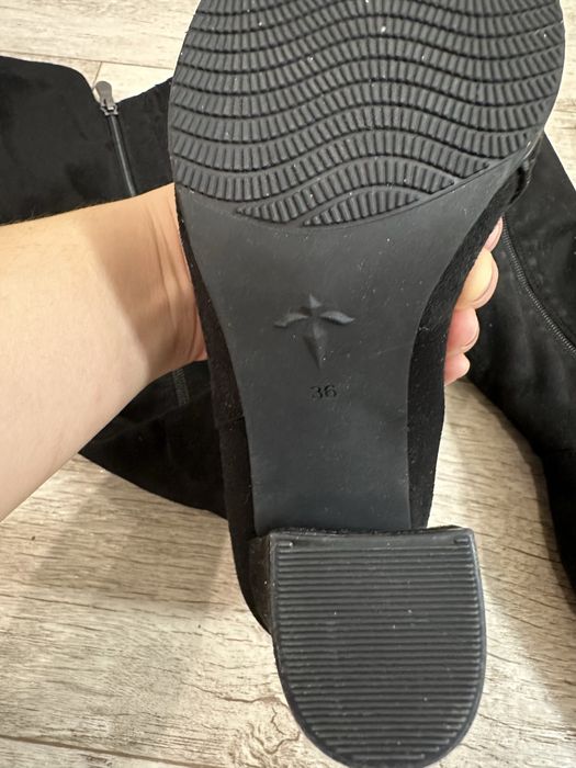 Демисезонные сапоги .