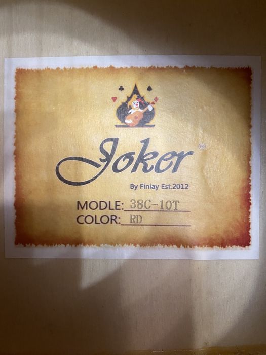 Новая гитара joker