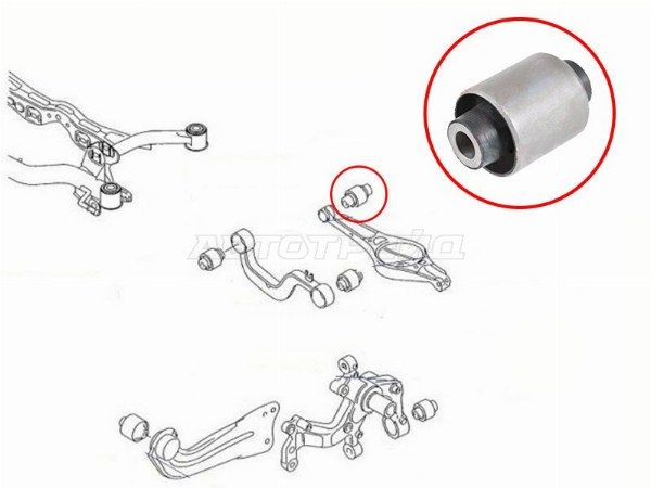 Сайлентблок Audi A3