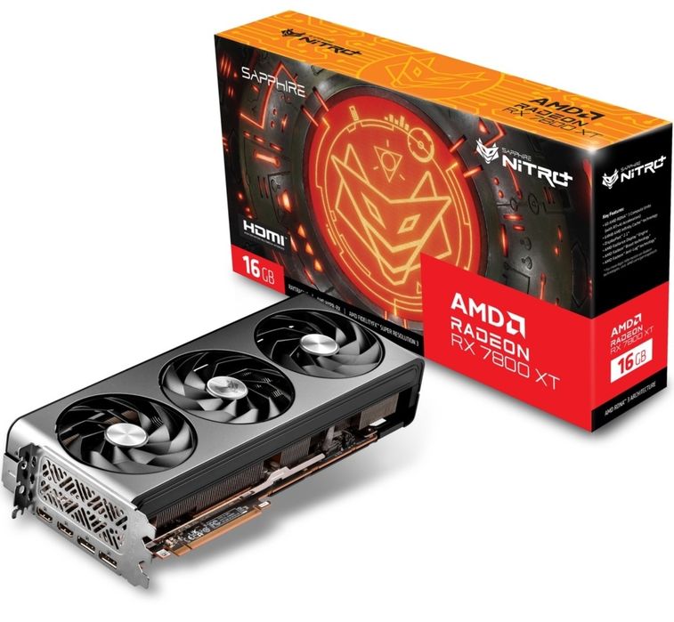Placa video RX 7800XT SAPPHIRE NITRO+ garantie