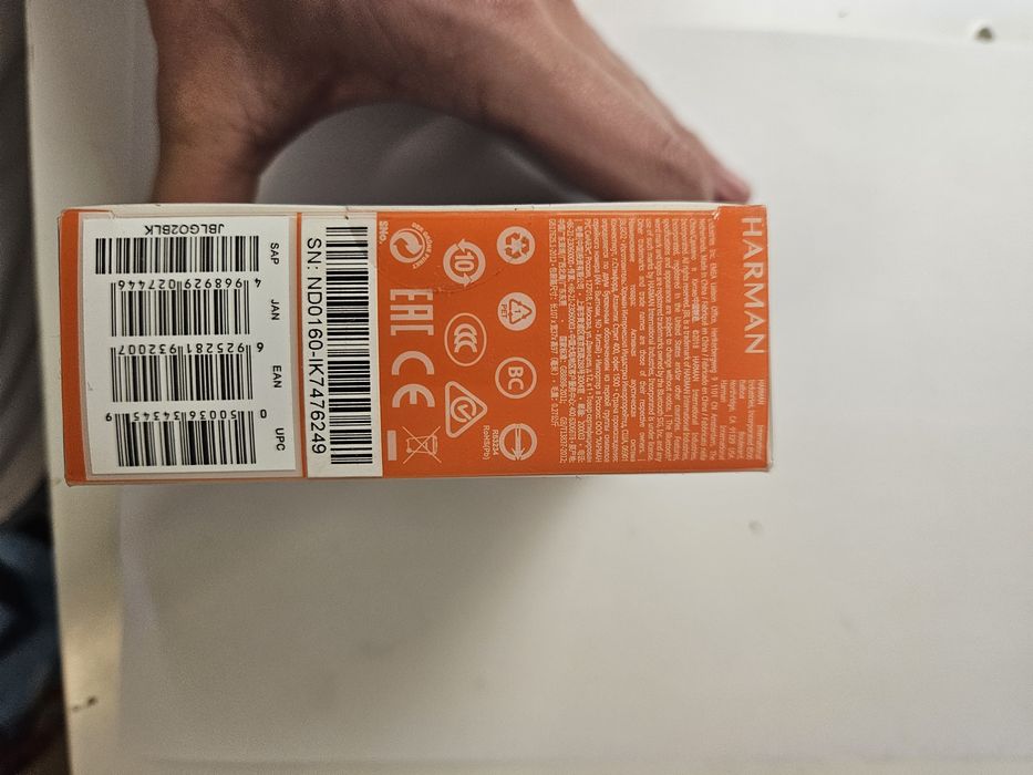 Vand boxa JBL go 2