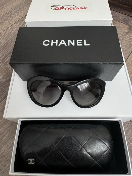 Слънчеви очила CHANEL Cateye butterfly LACE