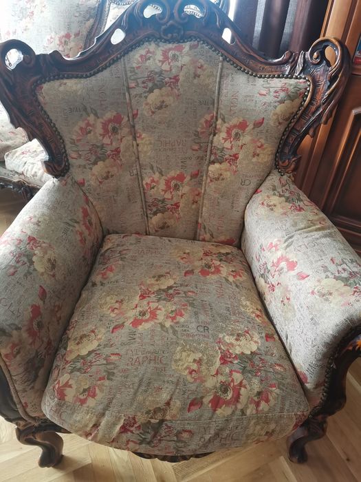 Ретро диван и фотьойли