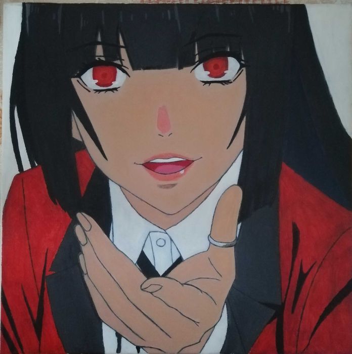 Yumeko Jabami-илюстрация