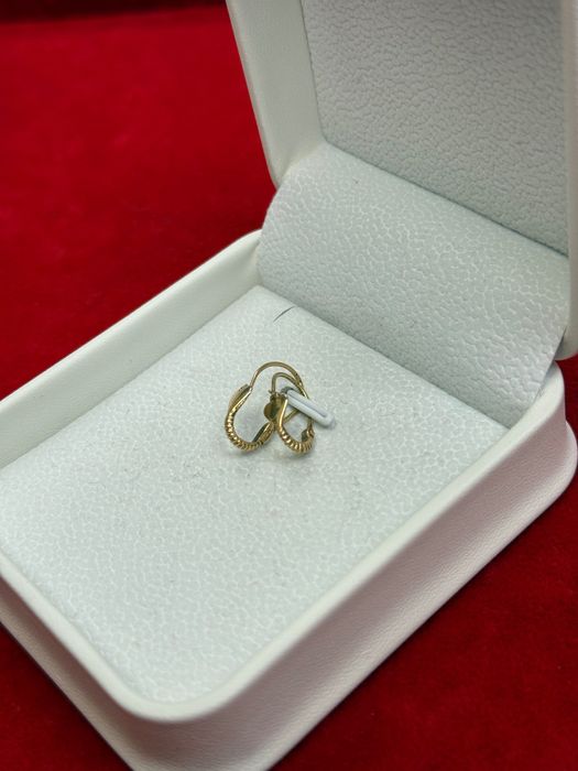 ТОП ОФЕРТА! Златни обеци 14К 1.22г – Darg Group