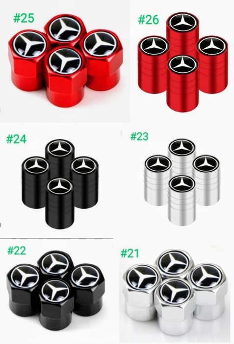 Капачки за джанти за Мерцедес,Капачки за вентили,Часовници