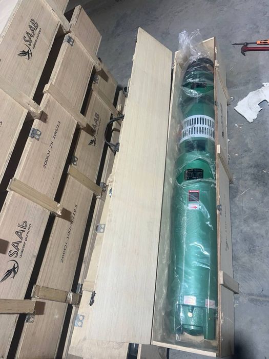 55 кВт скважинный глубинный насос SAAB 250QJ140-90/55 артезиан насос