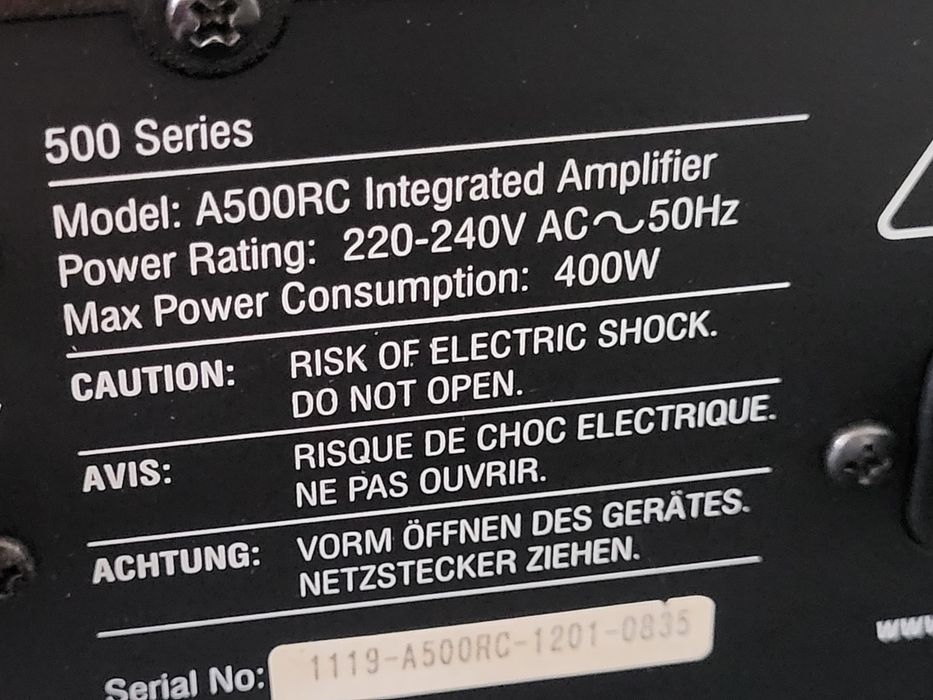 Cambridge Audio А500RC