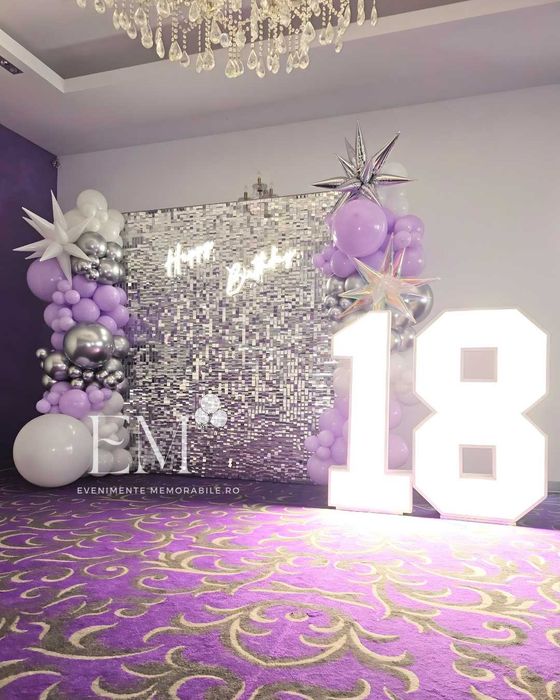 Decor Majorat / Decor Paiete 18 ANI / Arcada BALOANE 18 ANI-Zi Nastere