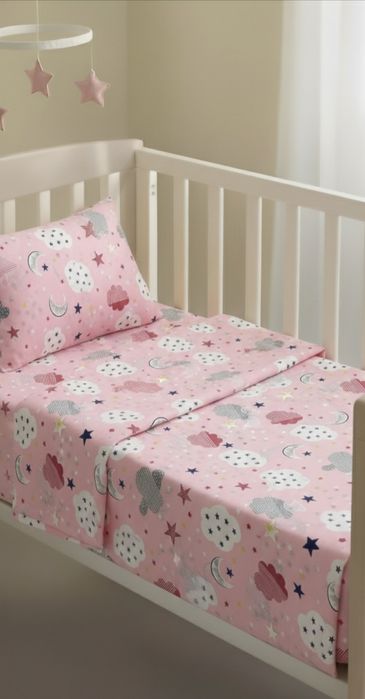 Спално бельо/спален комплект за кошара 100%памук