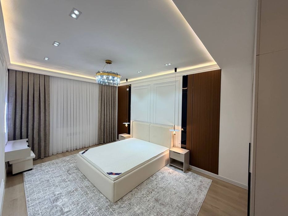 КАМИШ гамбург ёнида янги домда 3 хонали квартира сотилади