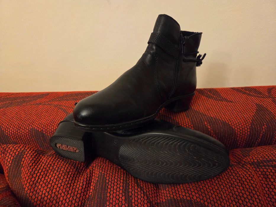 Cizmulite Piele Captusite Rieker 37